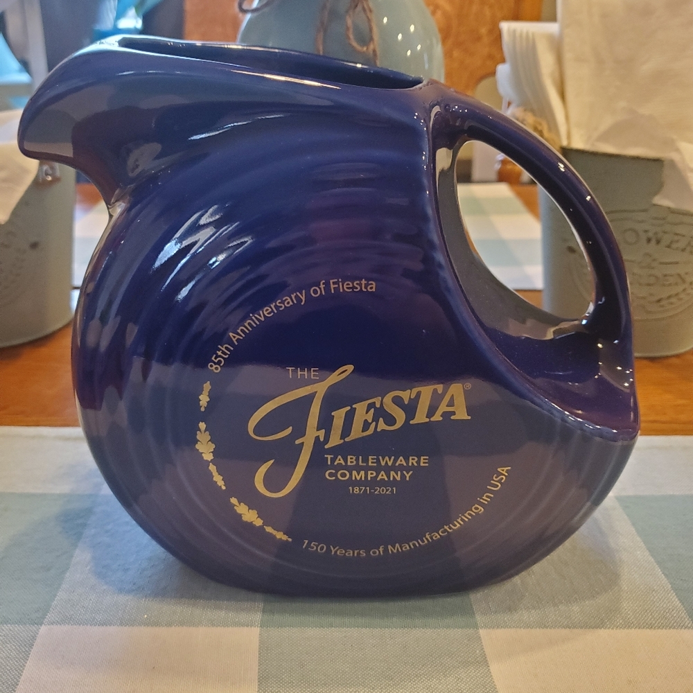 FIESTA TWILIGHT 85TH ANNIVERSARY LARGE PITCHER